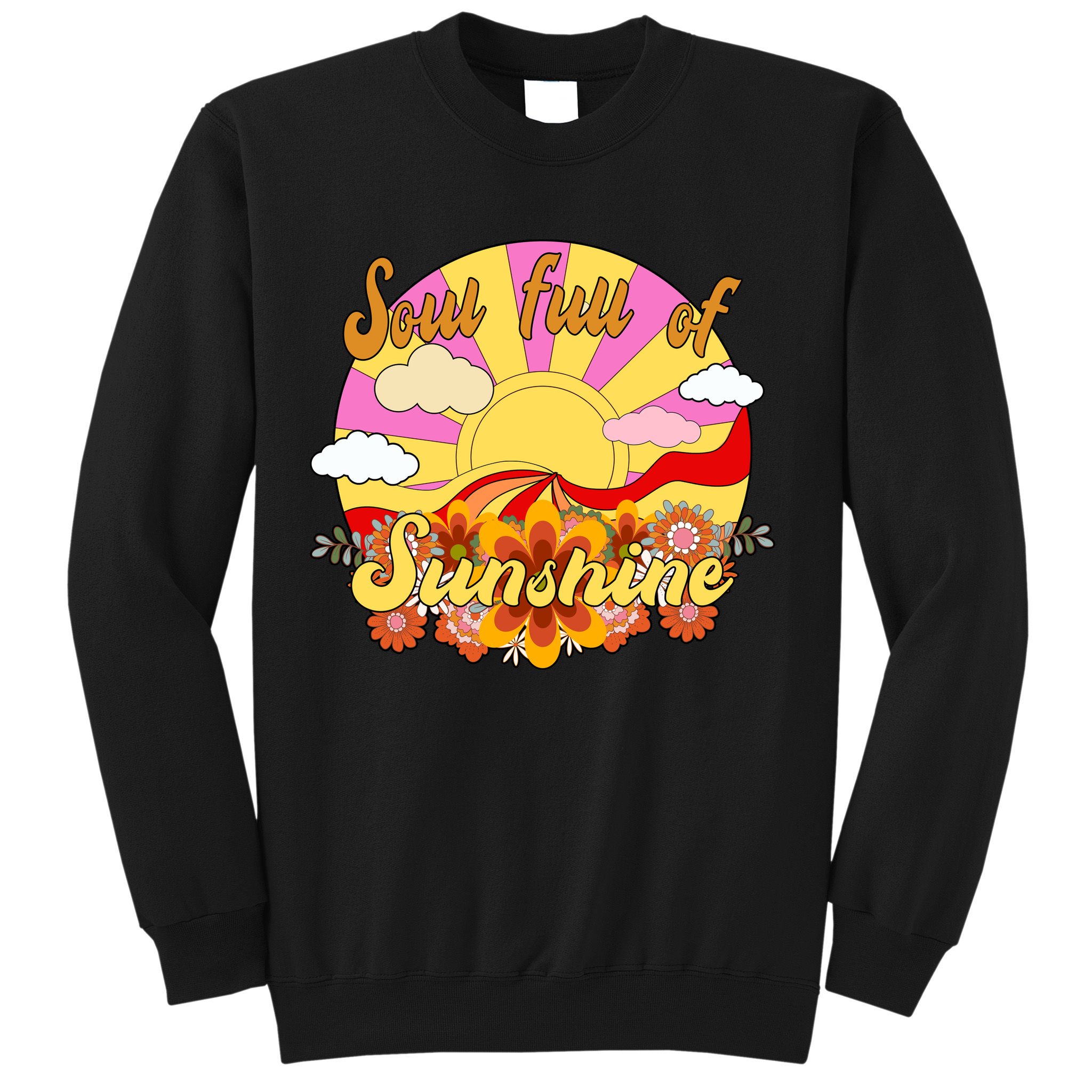 Soul Full Of Sunshine Retro Vintage Sweatshirt