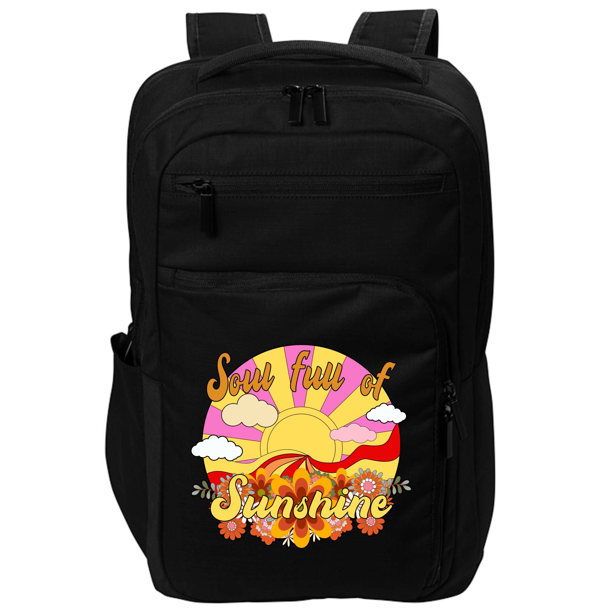 Soul Full Of Sunshine Retro Vintage Impact Tech Backpack