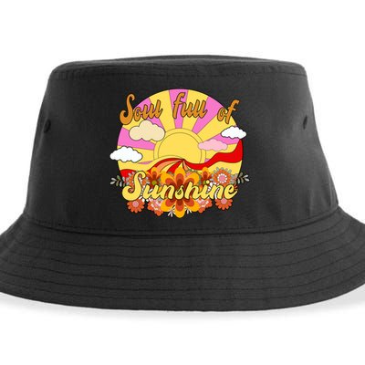 Soul Full Of Sunshine Retro Vintage Sustainable Bucket Hat