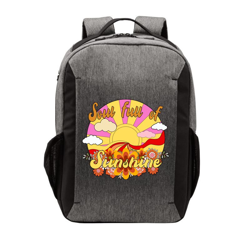 Soul Full Of Sunshine Retro Vintage Vector Backpack