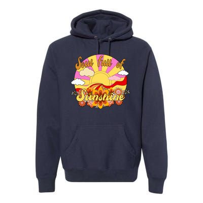 Soul Full Of Sunshine Retro Vintage Premium Hoodie