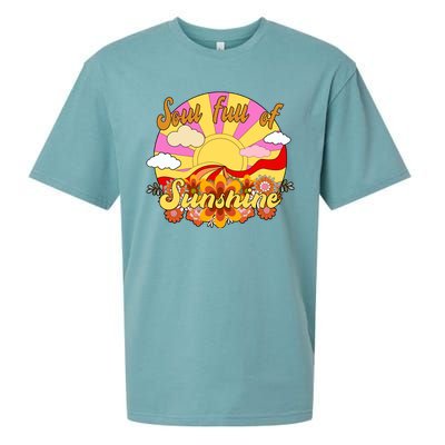 Soul Full Of Sunshine Retro Vintage Sueded Cloud Jersey T-Shirt