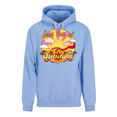 Soul Full Of Sunshine Retro Vintage Unisex Surf Hoodie