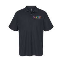 School Front Office Staff IM That Secretary They Told You Softstyle Adult Sport Polo