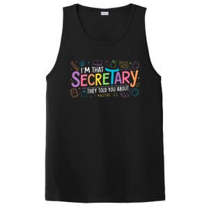 School Front Office Staff IM That Secretary They Told You PosiCharge Competitor Tank