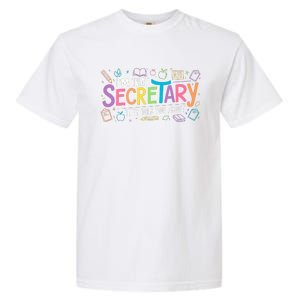 School Front Office Staff IM That Secretary They Told You Garment-Dyed Heavyweight T-Shirt