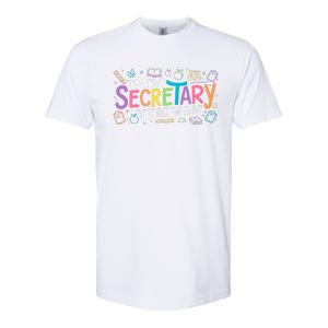 School Front Office Staff IM That Secretary They Told You Softstyle CVC T-Shirt