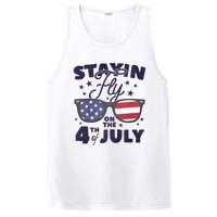 Staying Fly On The 4th Of July Sunglasses Patriotic PosiCharge Competitor Tank