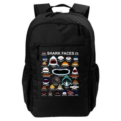 Shark Faces Of All Kinds Backpack