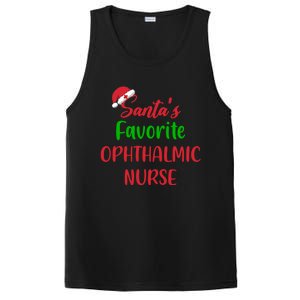 Santas Favorite Ophthalmic Nurse Funny Christmas Cute Gift PosiCharge Competitor Tank