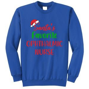 Santas Favorite Ophthalmic Nurse Funny Christmas Cute Gift Sweatshirt