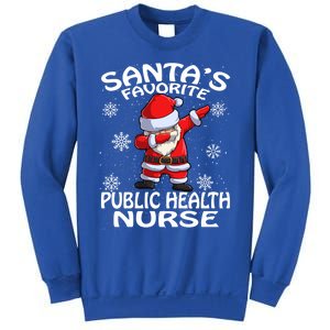 Santas Favorite Public Health Nurse Christmas Cute Gift Sweatshirt