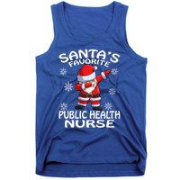 Santas Favorite Public Health Nurse Christmas Cute Gift Tank Top