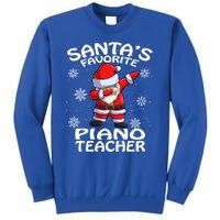 SantaS Favorite Piano Teacher Christmas Great Gift Sweatshirt