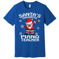 SantaS Favorite Piano Teacher Christmas Great Gift Premium T-Shirt