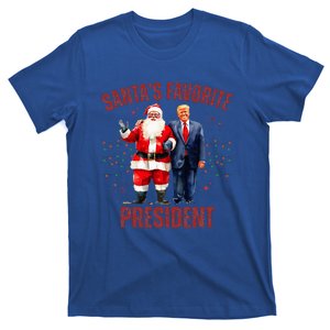 SantaS Favorite President Christmas Trump Xmas T-Shirt