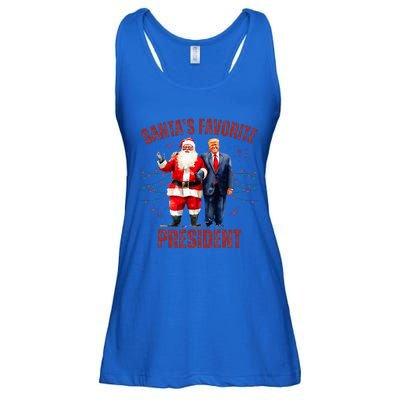 SantaS Favorite President Christmas Trump Xmas Ladies Essential Flowy Tank