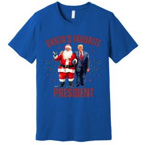 SantaS Favorite President Christmas Trump Xmas Premium T-Shirt