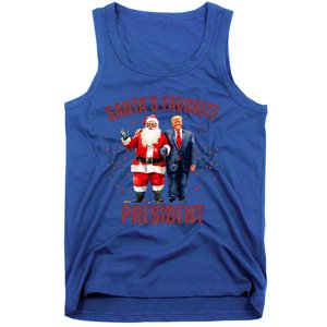 SantaS Favorite President Christmas Trump Xmas Tank Top