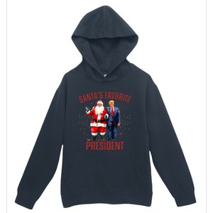 SantaS Favorite President Christmas Trump Xmas Urban Pullover Hoodie