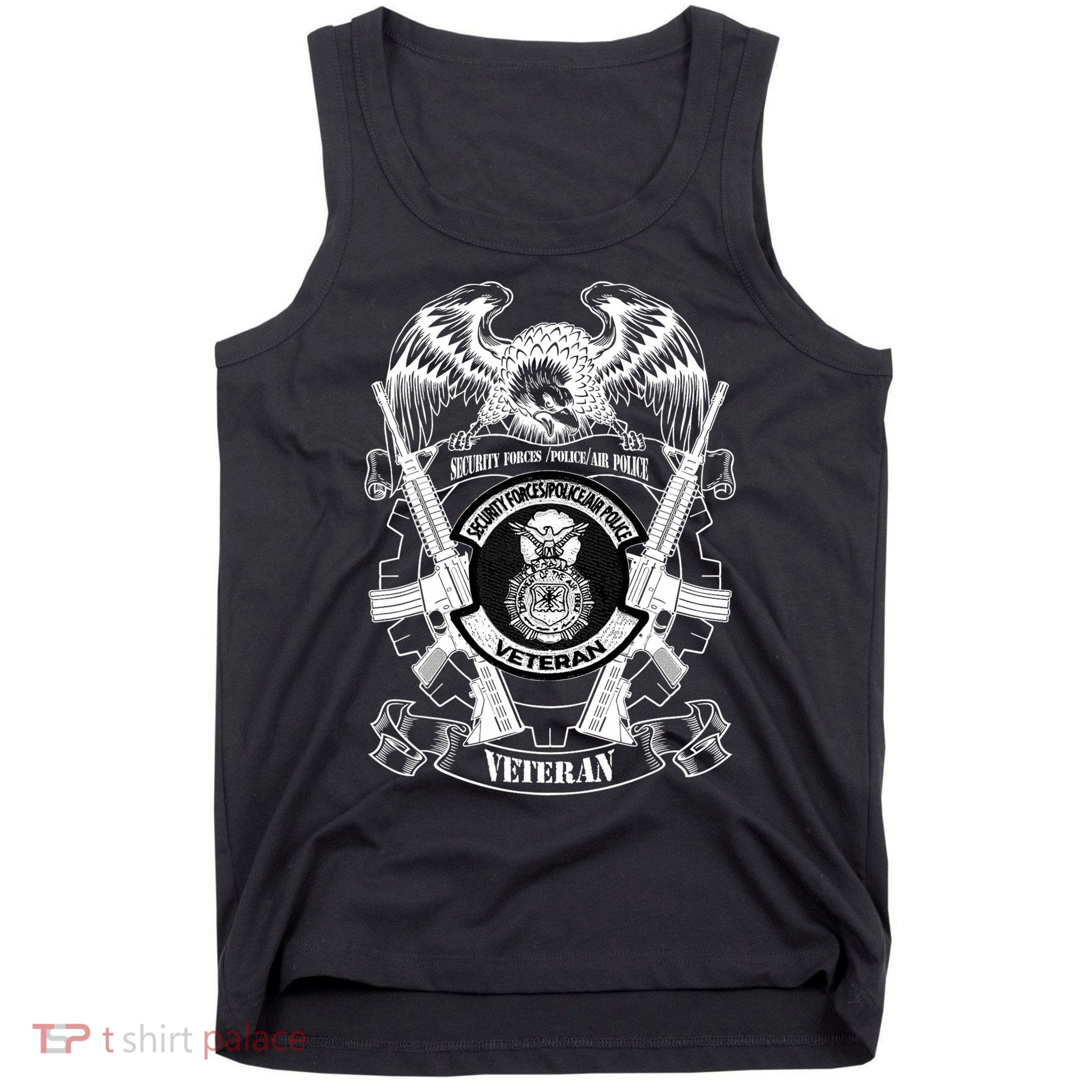 Security Forces Police Air Police Veteran Tank Top