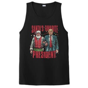 SantaS Favorite President Funny Trump Cool Gift PosiCharge Competitor Tank