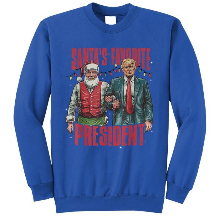 SantaS Favorite President Funny Trump Cool Gift Sweatshirt