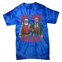 SantaS Favorite President Funny Trump Cool Gift Tie-Dye T-Shirt