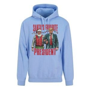 SantaS Favorite President Funny Trump Cool Gift Unisex Surf Hoodie