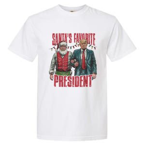 SantaS Favorite President Funny Trump Cool Gift Garment-Dyed Heavyweight T-Shirt