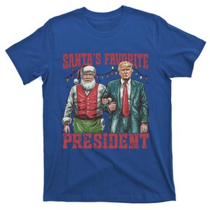 SantaS Favorite President Funny Trump Santa Claus Christmas Great Gift T-Shirt