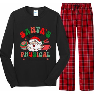 SantaS Favorite Physical Therapist Christmas Therapy Long Sleeve Pajama Set