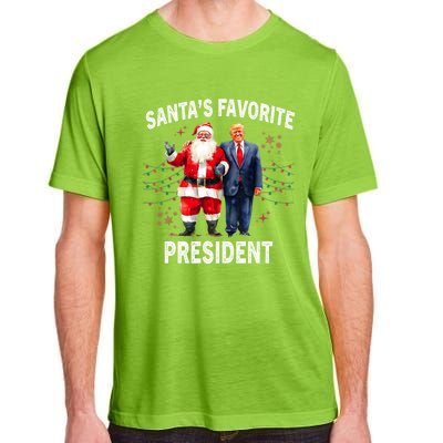 SantaS Favorite President Funny Trump Meaningful Gift Adult ChromaSoft Performance T-Shirt