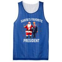 SantaS Favorite President Funny Trump Meaningful Gift Mesh Reversible Basketball Jersey Tank