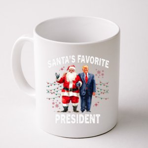 SantaS Favorite President Funny Trump Meaningful Gift Coffee Mug