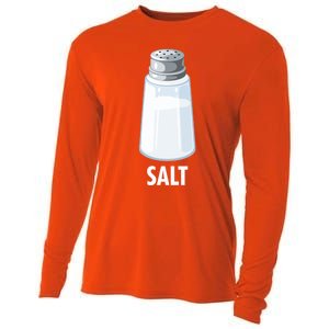 Salt Funny Pepper Salt Group Matching Halloween Gift Cooling Performance Long Sleeve Crew