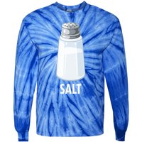 Salt Funny Pepper Salt Group Matching Halloween Gift Tie-Dye Long Sleeve Shirt