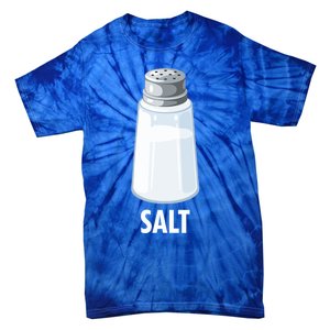 Salt Funny Pepper Salt Group Matching Halloween Gift Tie-Dye T-Shirt