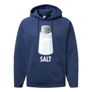 Salt Funny Pepper Salt Group Matching Halloween Gift Performance Fleece Hoodie