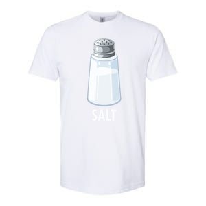 Salt Funny Pepper Salt Group Matching Halloween Gift Softstyle CVC T-Shirt