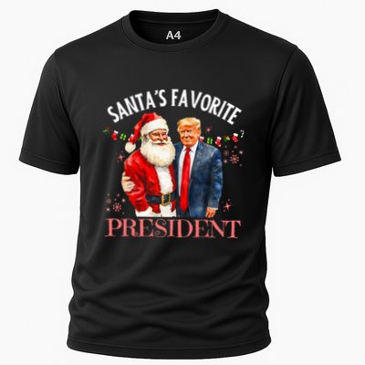 SantaS Favorite President Christmas Trump 47th Performance Shirt