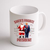 SantaS Favorite President Christmas Funny Trump Xmas Pajama Coffee Mug