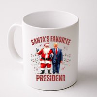 SantaS Favorite President Christmas Funny Trump Xmas Pajama Coffee Mug