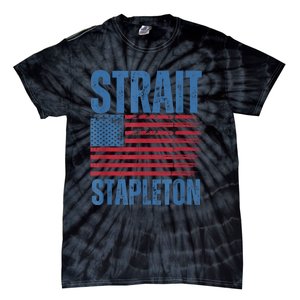 Stapletonamerican Flag Patriotic Usa Concert Tie-Dye T-Shirt