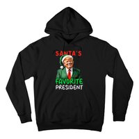 SantaS Favorite President Trump Christmas Santa Hat Hoodie