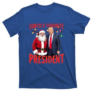 SantaS Favorite President Trump Christmas Gift T-Shirt