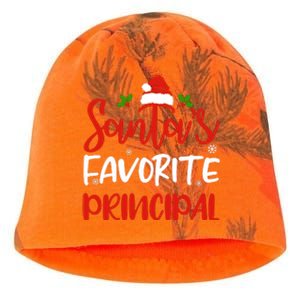 SantaS Favorite Principal Funny Christmas Gifts Kati - Camo Knit Beanie