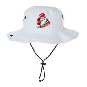 SantaS Favorite President Trump Christmas Santa Hat Funny Gift Legacy Cool Fit Booney Bucket Hat