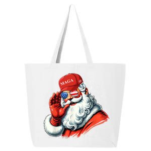 SantaS Favorite President Trump Christmas Santa Hat Funny Gift 25L Jumbo Tote