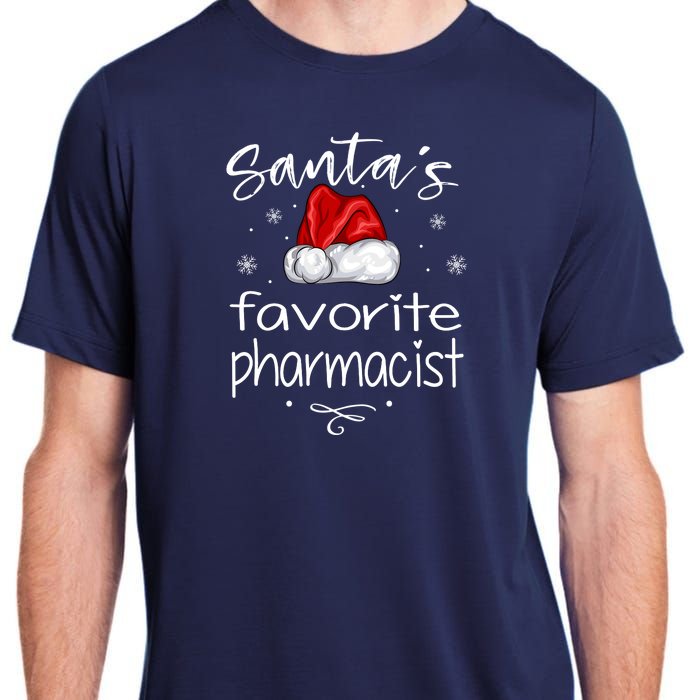 Santas Favorite Pharmacist Gift For Christmas Adult ChromaSoft Performance T-Shirt